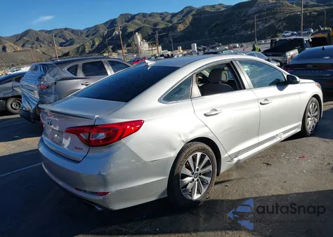 2015 Hyundai Sonata Sport из США, поврежденный, VIN 5NPE34AF1FH032460